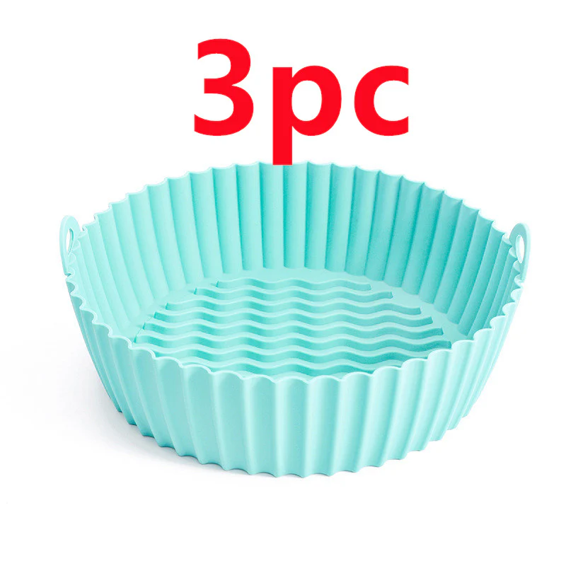Eco-Friendly Silicone Baking Tray for Air Fryers - Reusable & Durable - Image 43