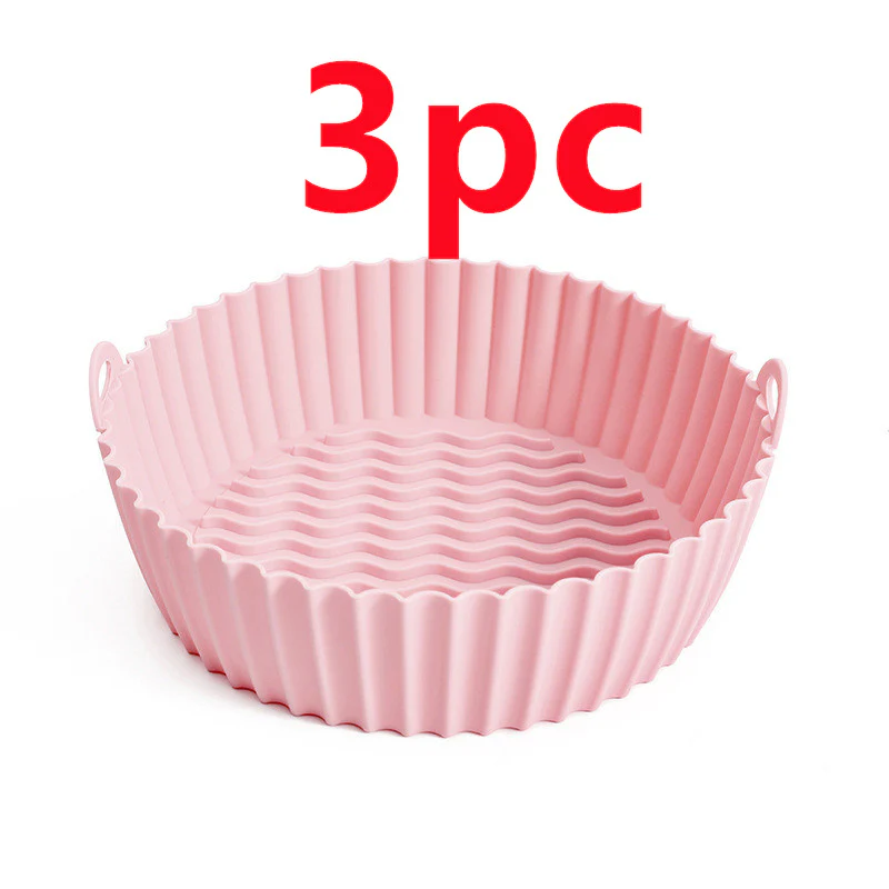 Eco-Friendly Silicone Baking Tray for Air Fryers - Reusable & Durable - Image 44