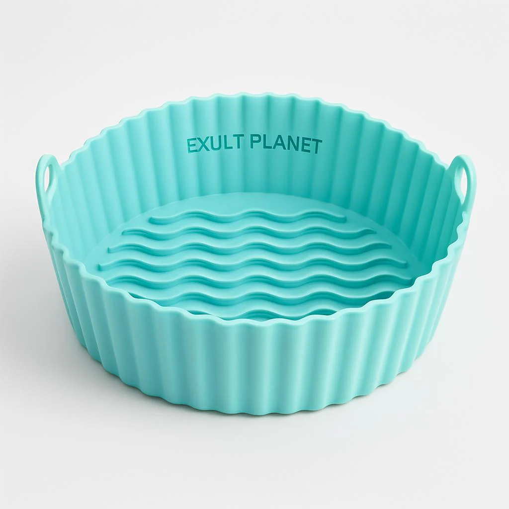 Eco-Friendly Silicone Baking Tray for Air Fryers - Reusable & Durable - Image 7