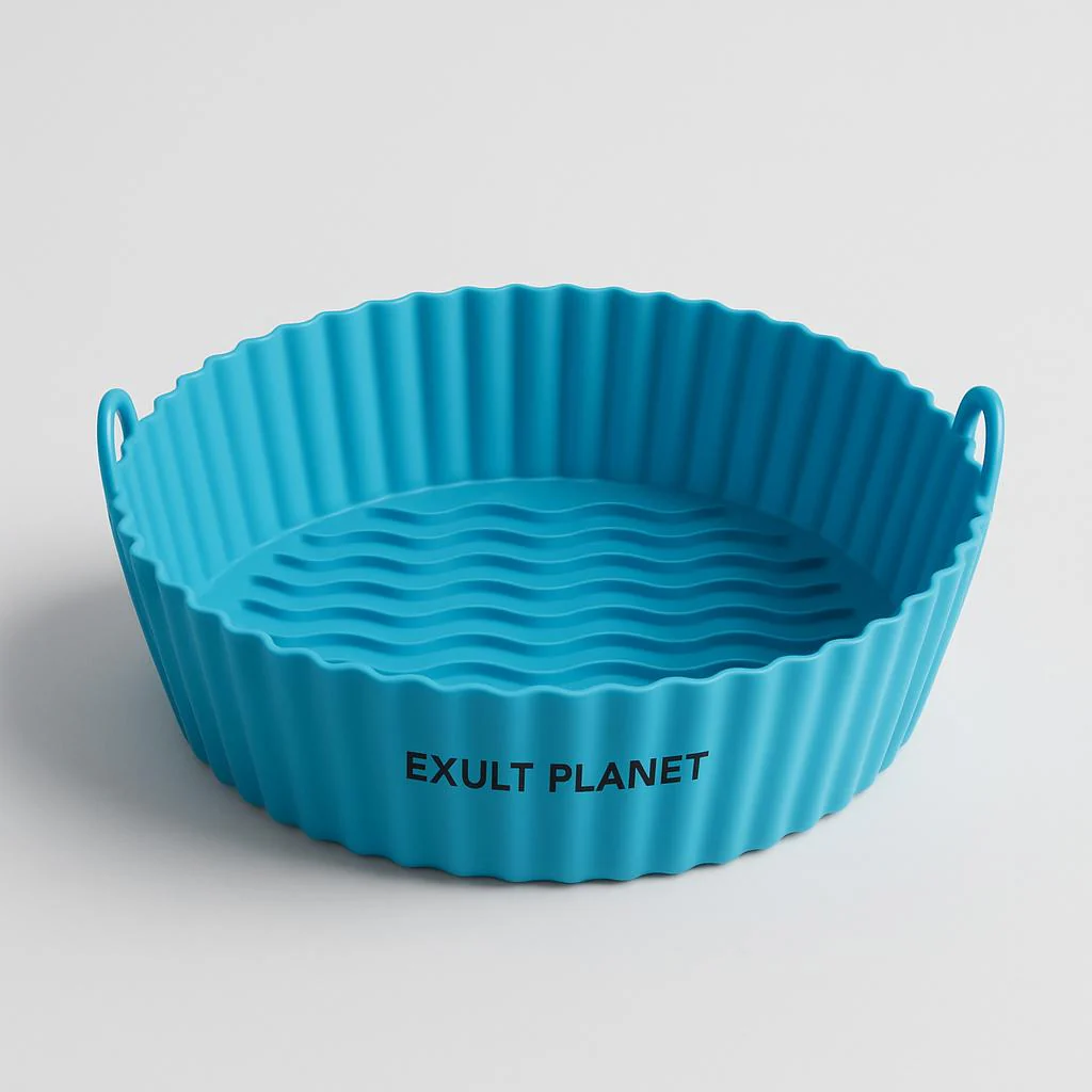 Eco-Friendly Silicone Baking Tray for Air Fryers - Reusable & Durable - Image 9