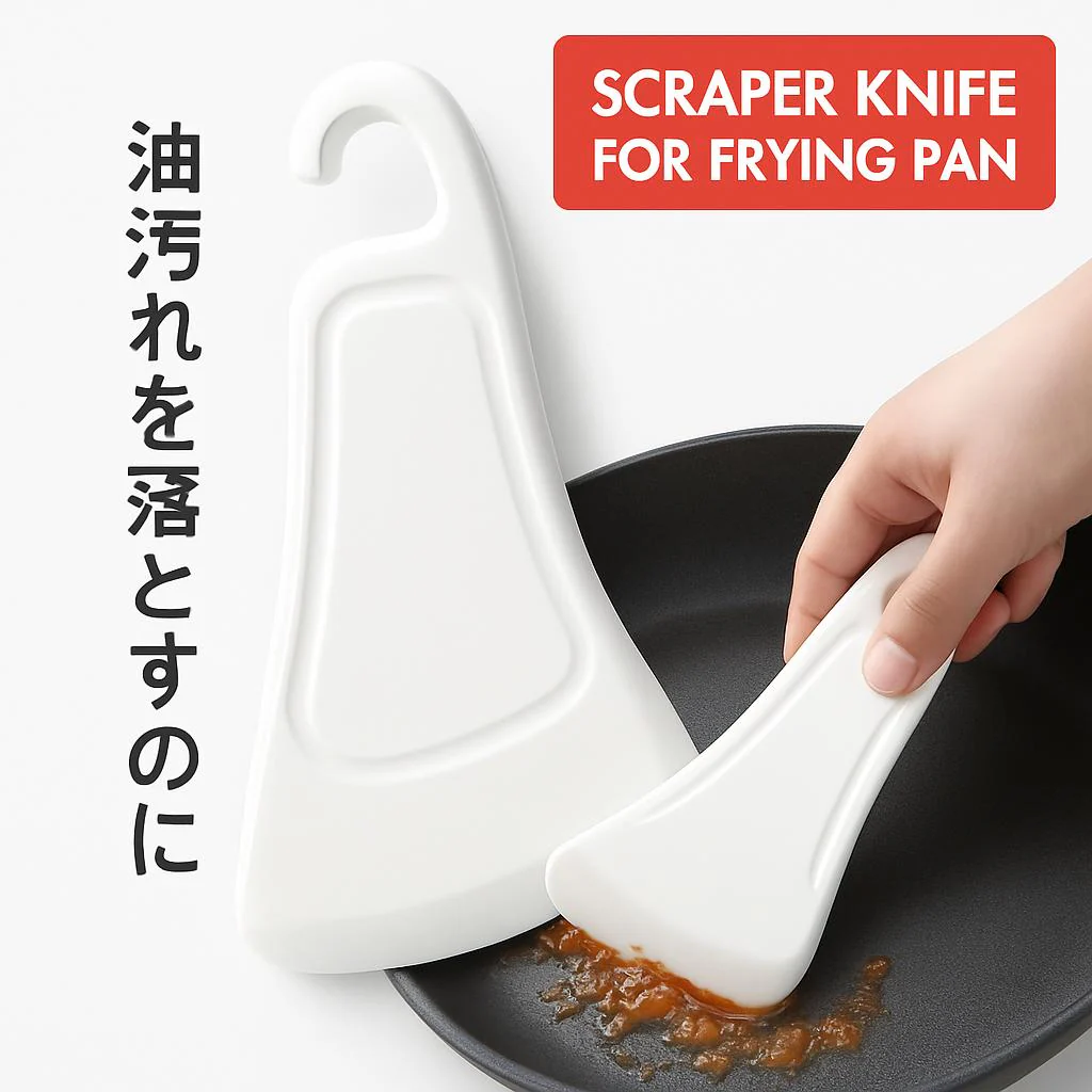 Eco-Friendly Kitchen Scraper Tool - Durable Silicone Cleaning Aid - Image 12