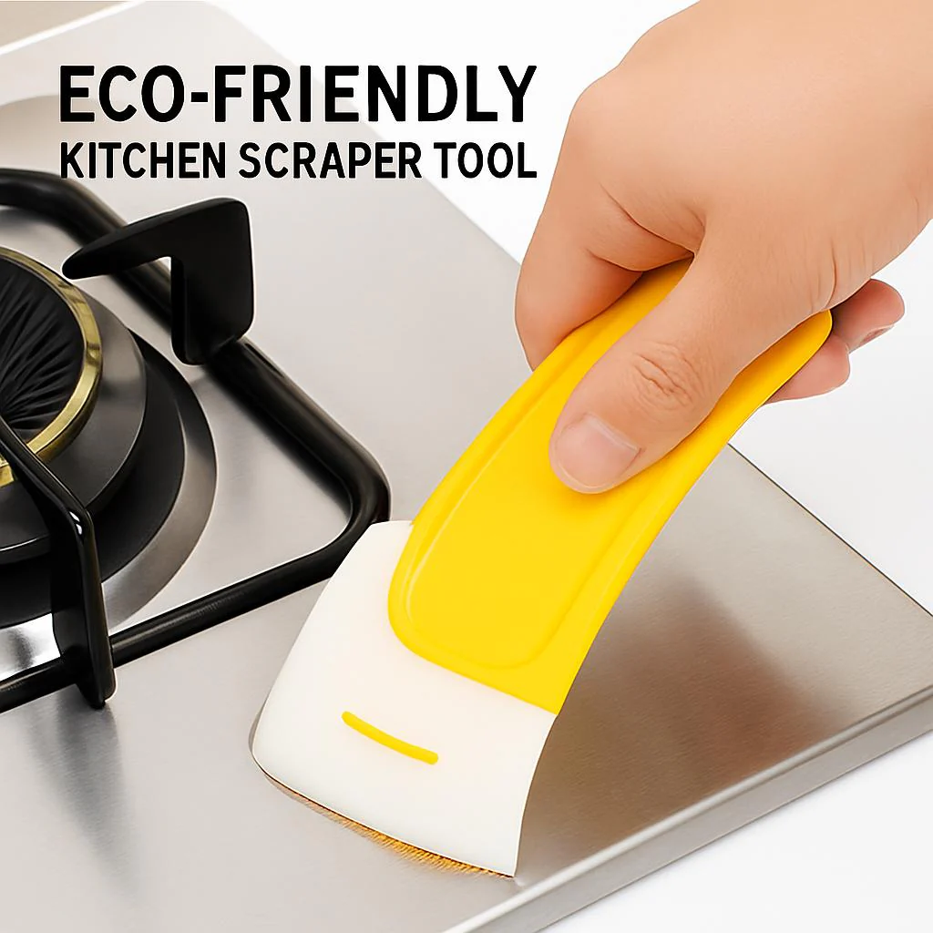 Eco-Friendly Kitchen Scraper Tool - Durable Silicone Cleaning Aid - Image 8