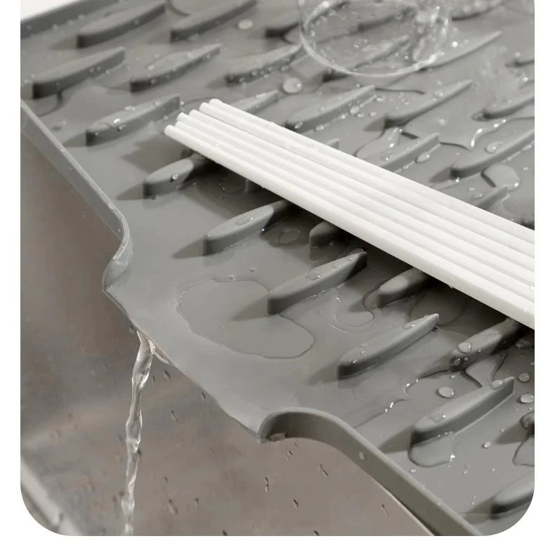 Silicone Slope Drain Pad (Countertop Drying Mat) - Image 4
