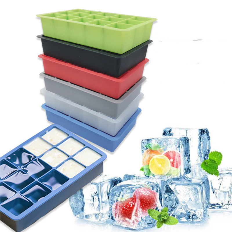 Eco-Friendly Silicone Ice Cube Tray - Durable & Reusable - Image 12