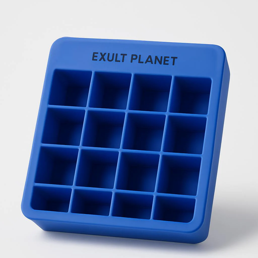 Eco-Friendly Silicone Ice Cube Tray - Durable & Reusable - Image 6