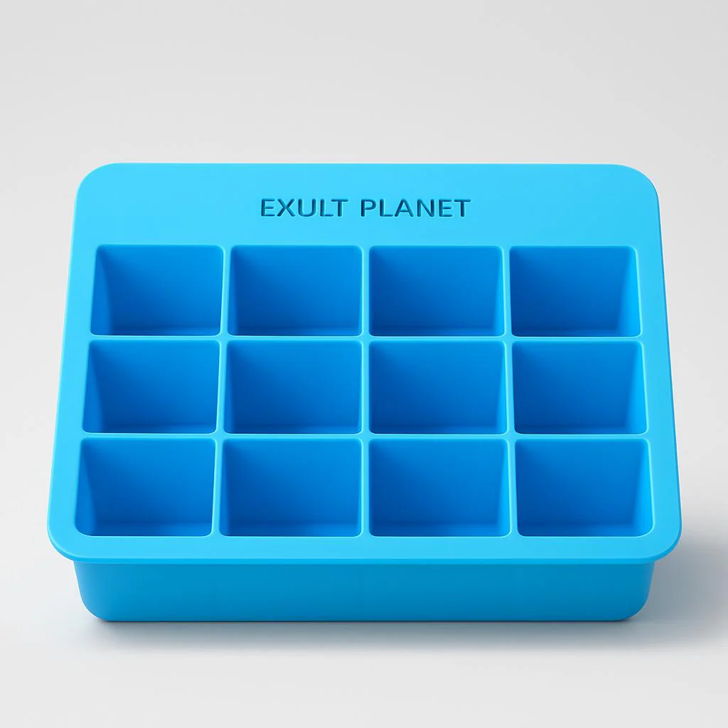 Eco-Friendly Silicone Ice Cube Tray - Durable & Reusable - Image 7