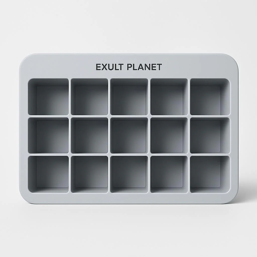 Eco-Friendly Silicone Ice Cube Tray - Durable & Reusable - Image 9