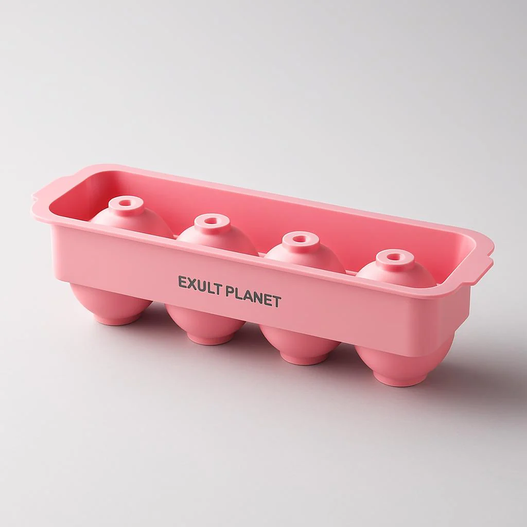 Eco-Friendly Silicone Hockey Puck Ice Tray - Image 11