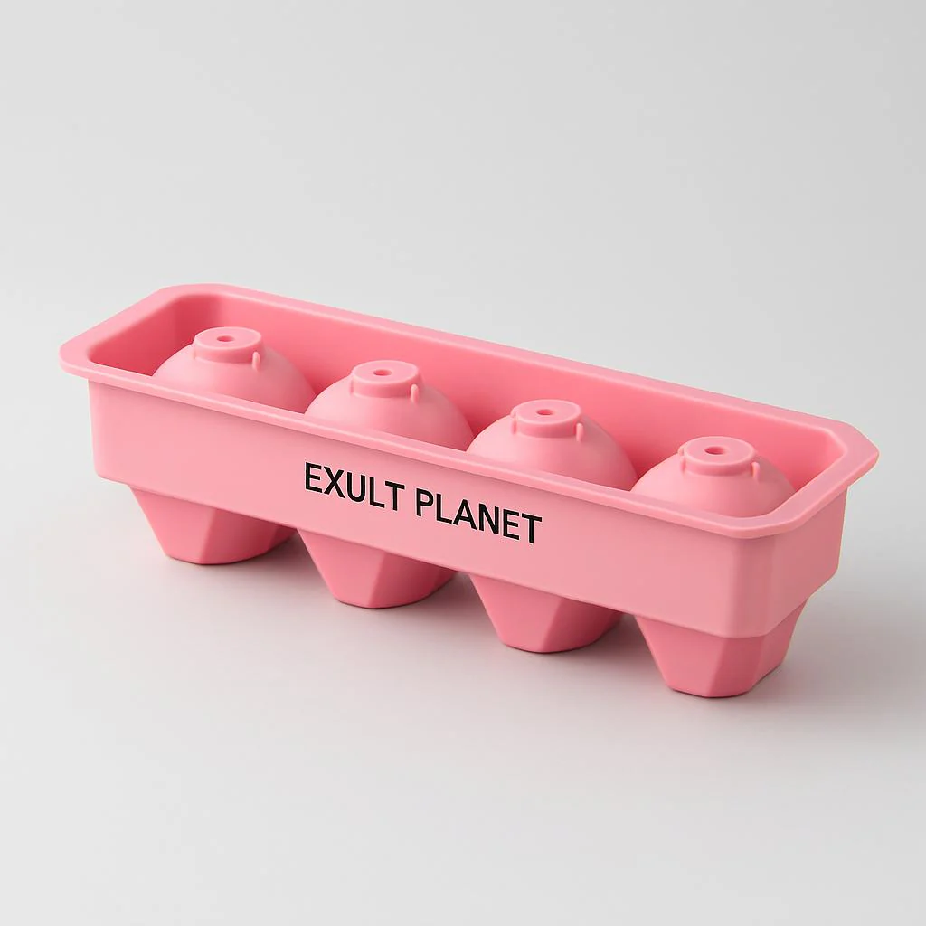 Eco-Friendly Silicone Hockey Puck Ice Tray - Image 12