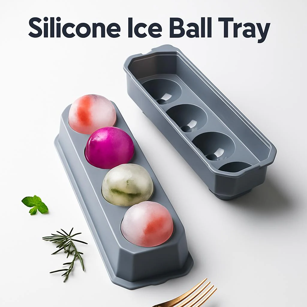 Eco-Friendly Silicone Hockey Puck Ice Tray - Image 5