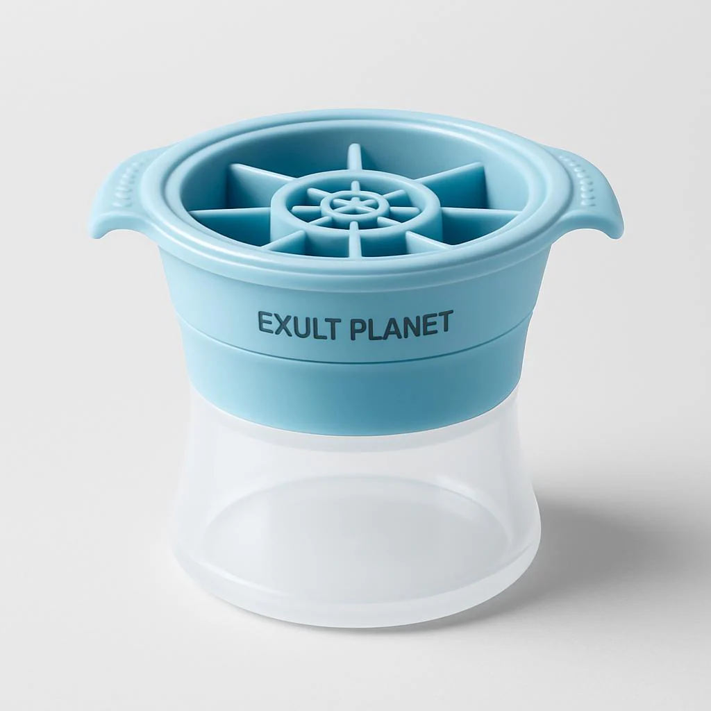 Eco-Friendly Silicone Hockey Puck Ice Tray - Image 8