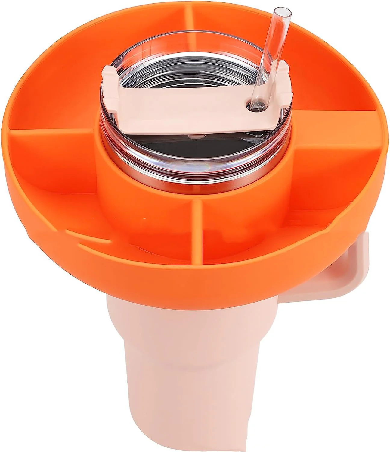 Eco-Friendly Silicone Snack Container - 40 oz Multi-Compartment Tray - Image 27