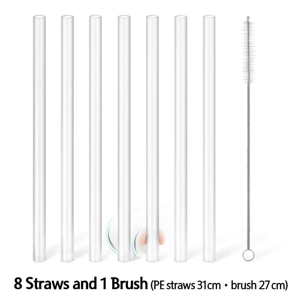 Eco-Friendly Reusable Silicone Straws for Sustainable Sipping - Image 3