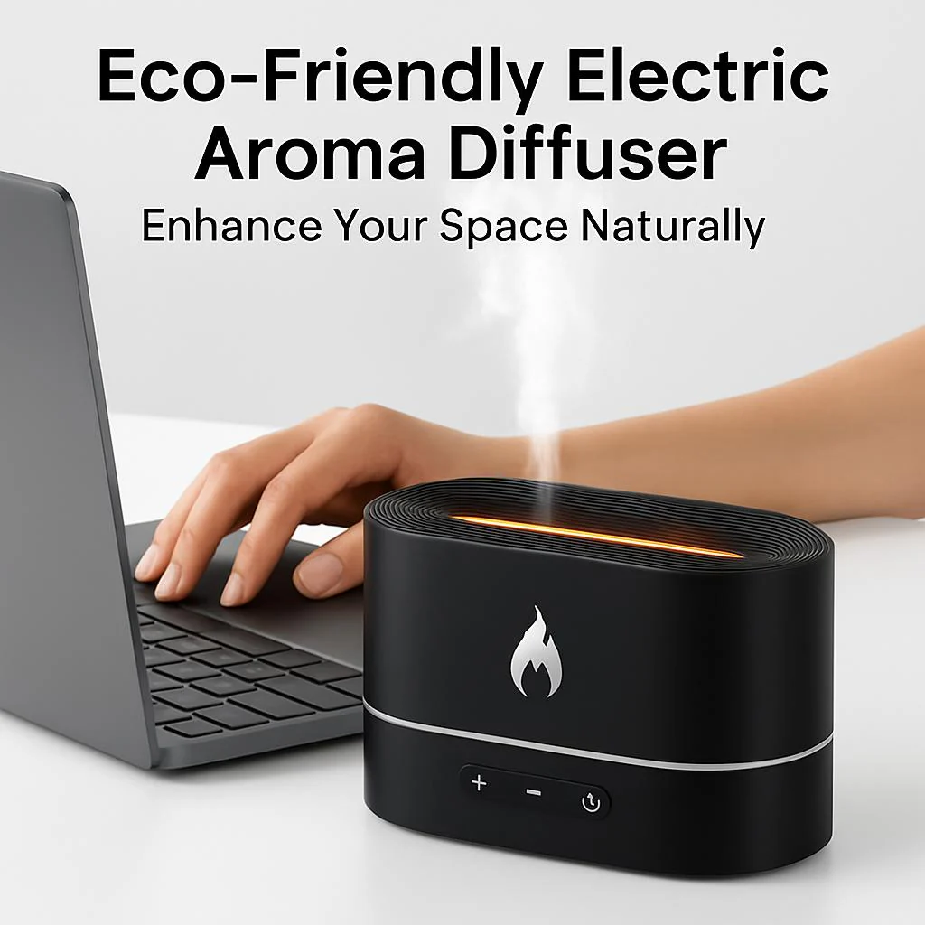 Eco-Friendly Electric Aroma Diffuser - Enhance Your Space Naturally - Image 3