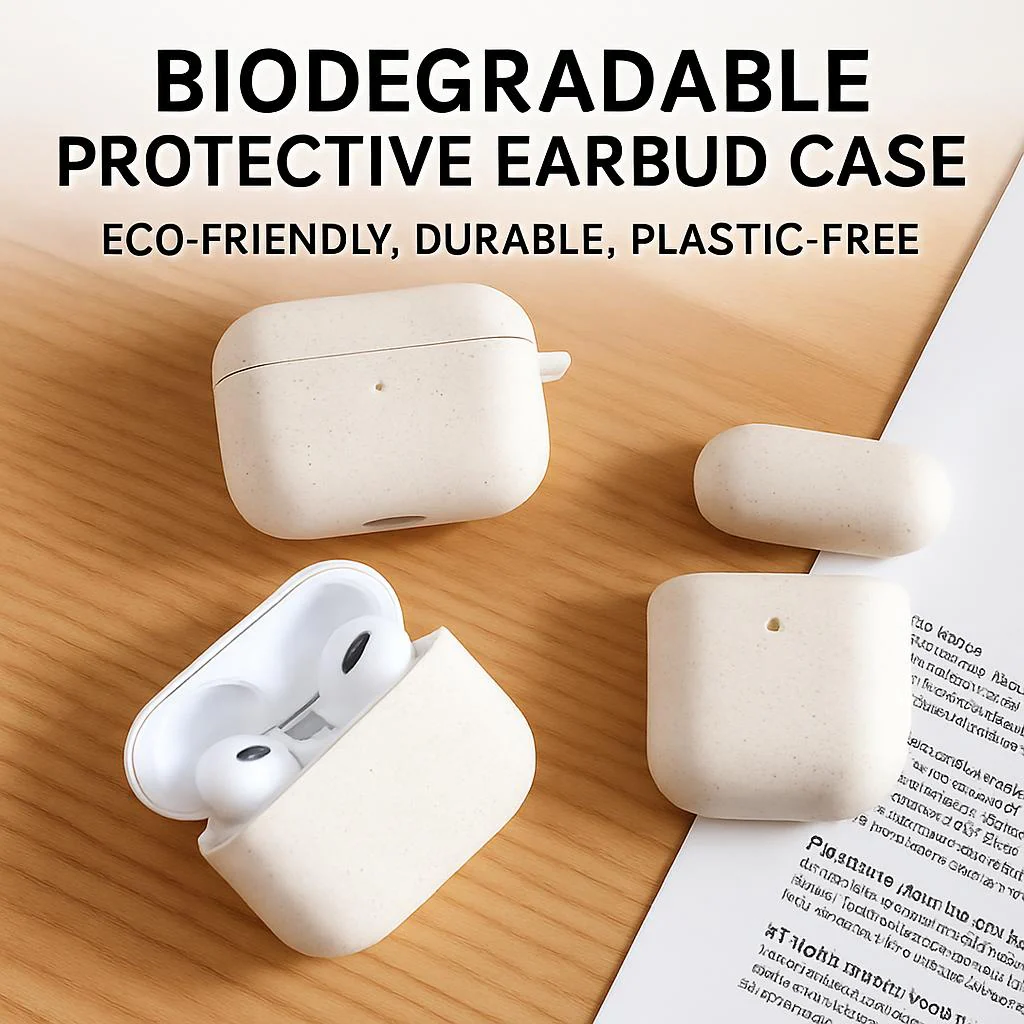 Biodegradable Protective Earbud Case - Eco-Friendly, Durable, Plastic-Free - Image 5