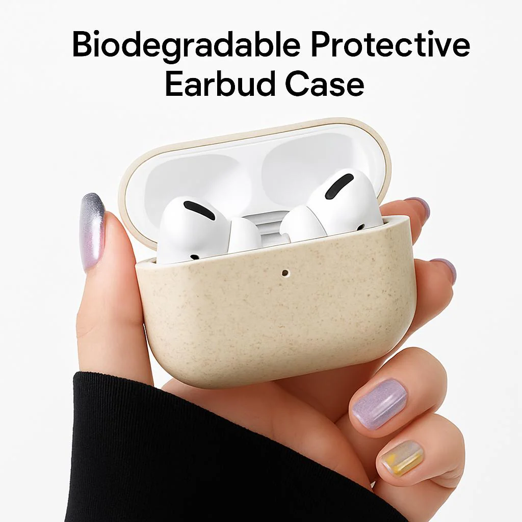 Biodegradable Protective Earbud Case - Eco-Friendly, Durable, Plastic-Free - Image 7