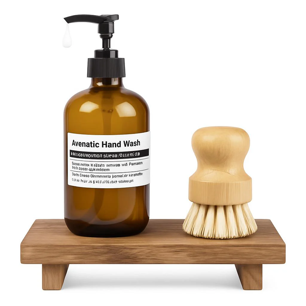 Eco-Friendly Wooden Bathroom Storage Rack - Image 4