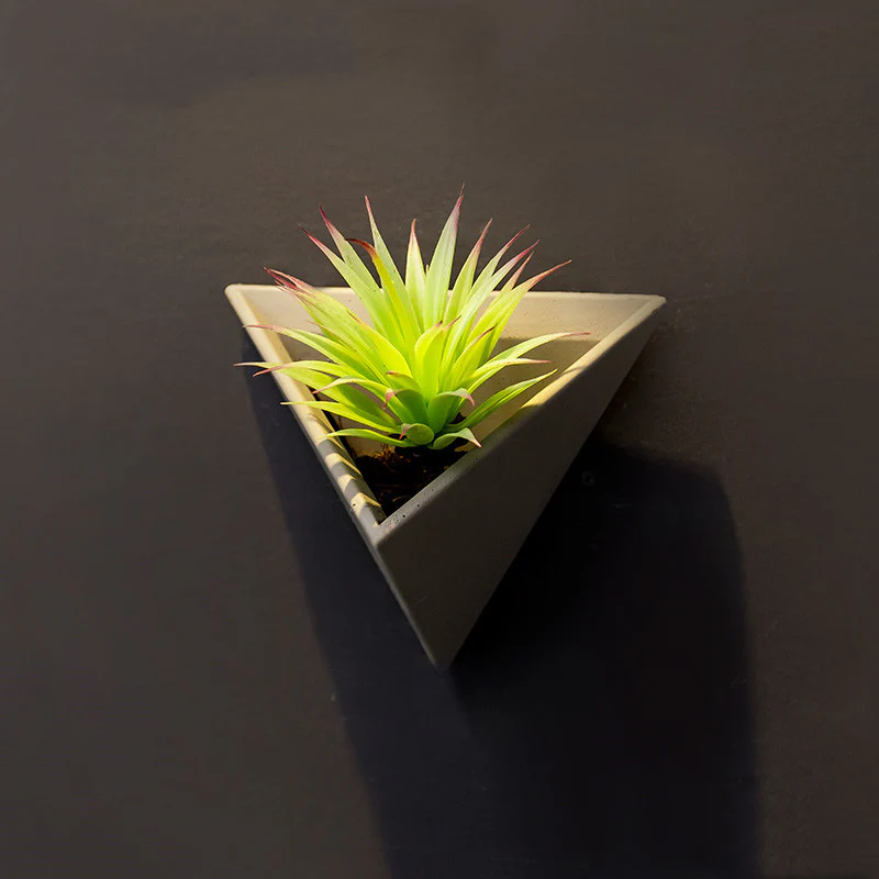 Eco-Friendly Triangular Wall Planter for Indoor Greenery - Image 14