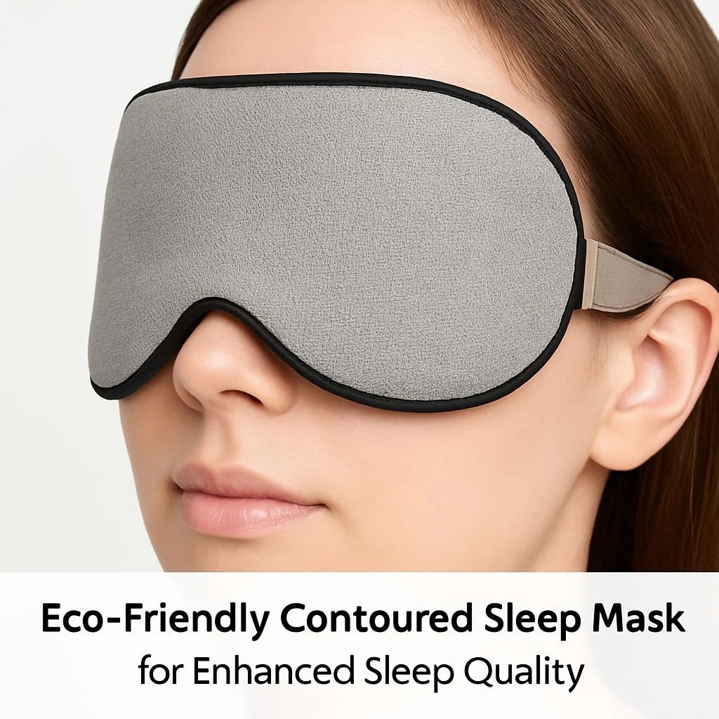 Eco-Friendly Contoured Sleep Mask for Enhanced Sleep Quality - Image 6