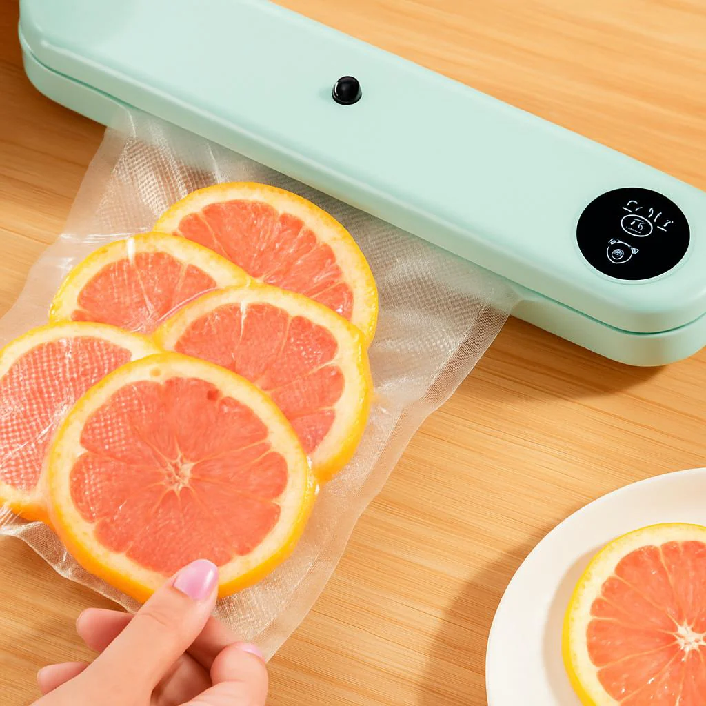 Compact Eco-Friendly Vacuum Sealer for Food Preservation - Image 4