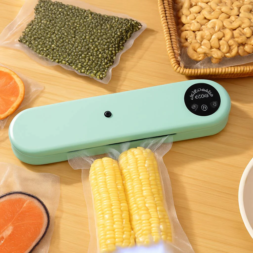 Compact Eco-Friendly Vacuum Sealer for Food Preservation - Image 5