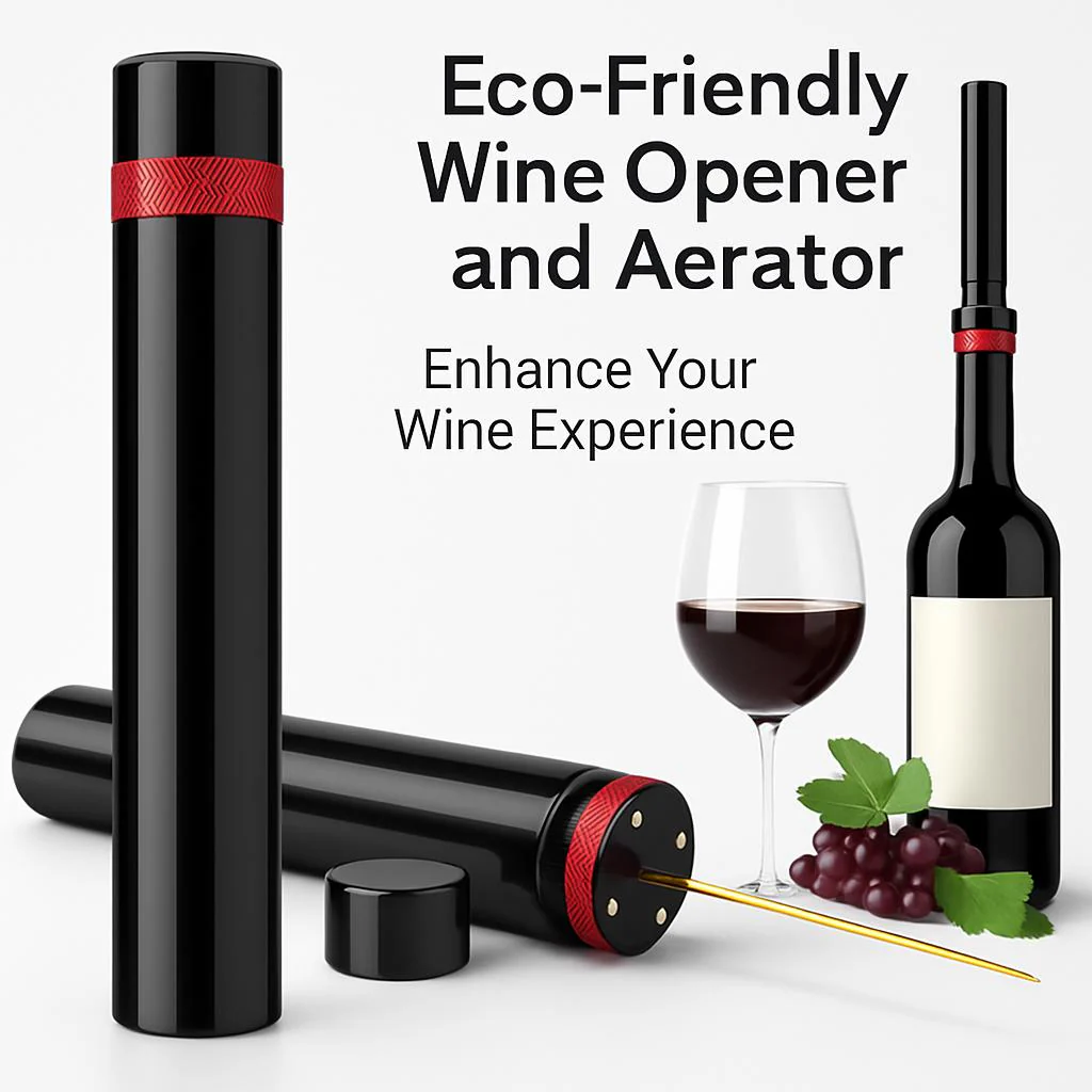 Eco-Friendly Wine Opener and Aerator - Enhance Your Wine Experience - Image 7