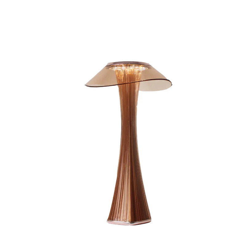 Eco-Friendly Bronze Mushroom Table Lamp - Image 11
