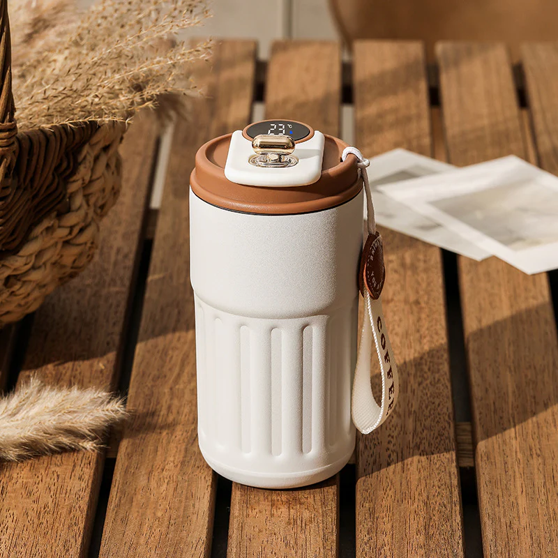Smart Digital Thermal Bottle Stainless Steel Coffee Mug (316 Steel) - Image 11