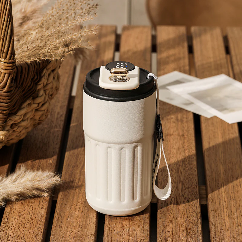 Smart Digital Thermal Bottle Stainless Steel Coffee Mug (316 Steel) - Image 12