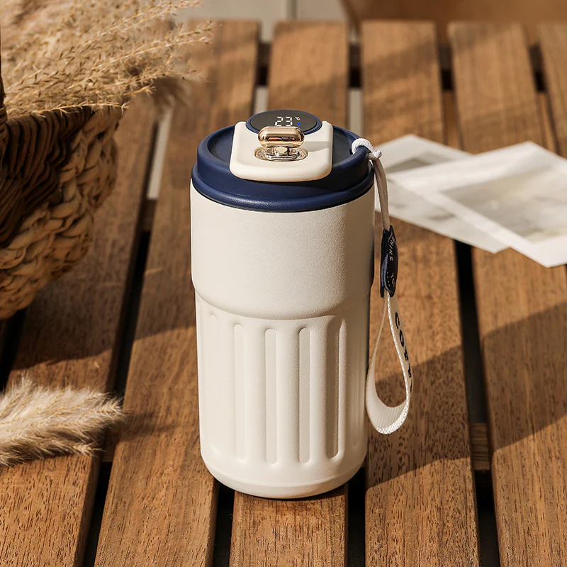 Smart Digital Thermal Bottle Stainless Steel Coffee Mug (316 Steel) - Image 13