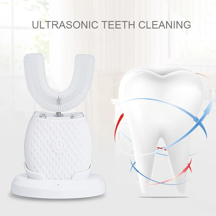 Smart USB Rechargeable U-Shaped Electric Toothbrush for Whole-Mouth Cleaning - Image 18