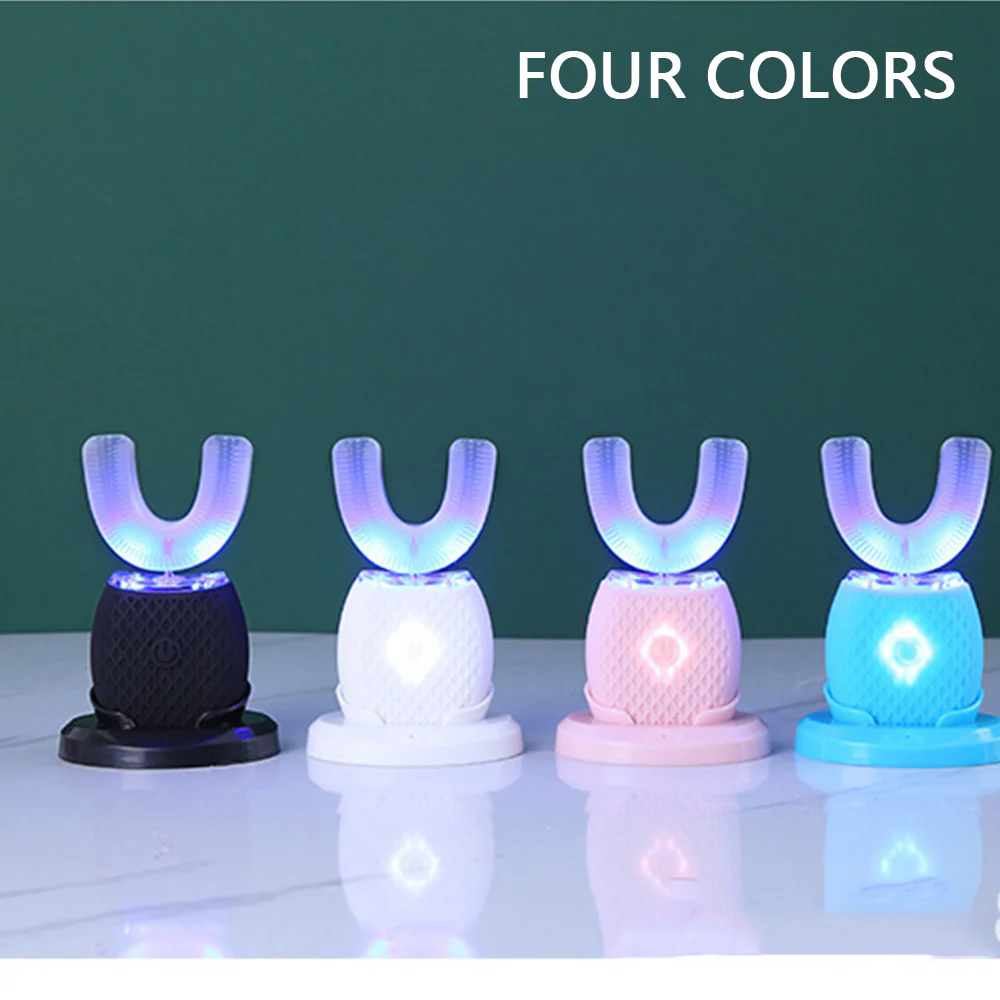 Smart USB Rechargeable U-Shaped Electric Toothbrush for Whole-Mouth Cleaning - Image 20