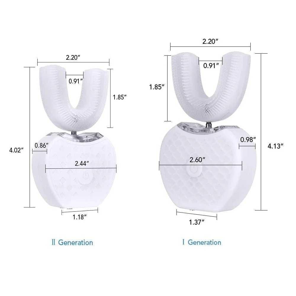 Smart USB Rechargeable U-Shaped Electric Toothbrush for Whole-Mouth Cleaning - Image 23
