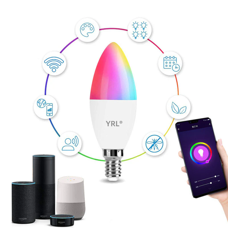 Smart LED Table Lamp with Alexa & Google Assistant - Image 20