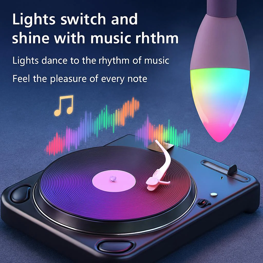 Smart LED Table Lamp with Alexa & Google Assistant - Image 3