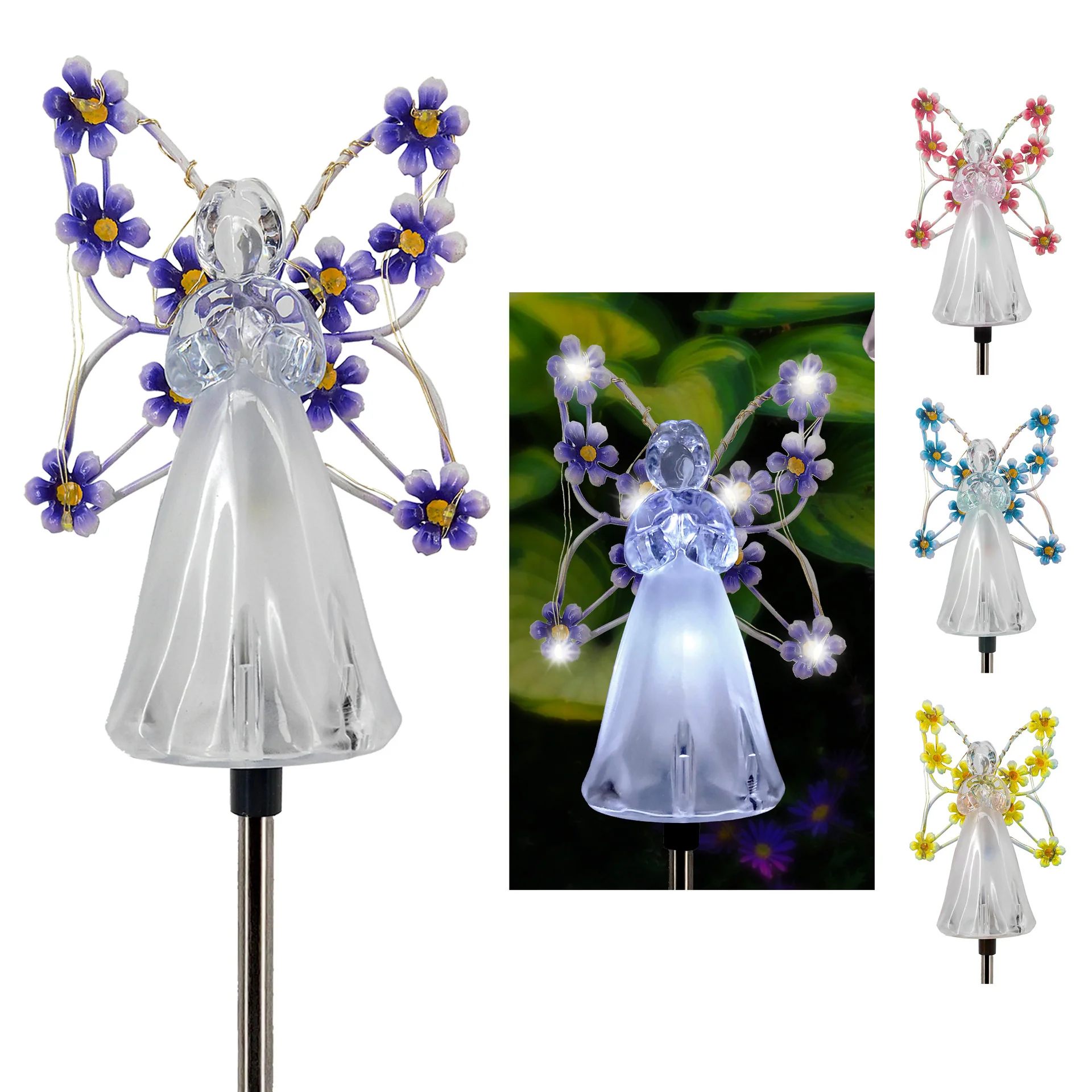 Solar Angel Garden Lights - Eco-Friendly Outdoor Décor - Image 12