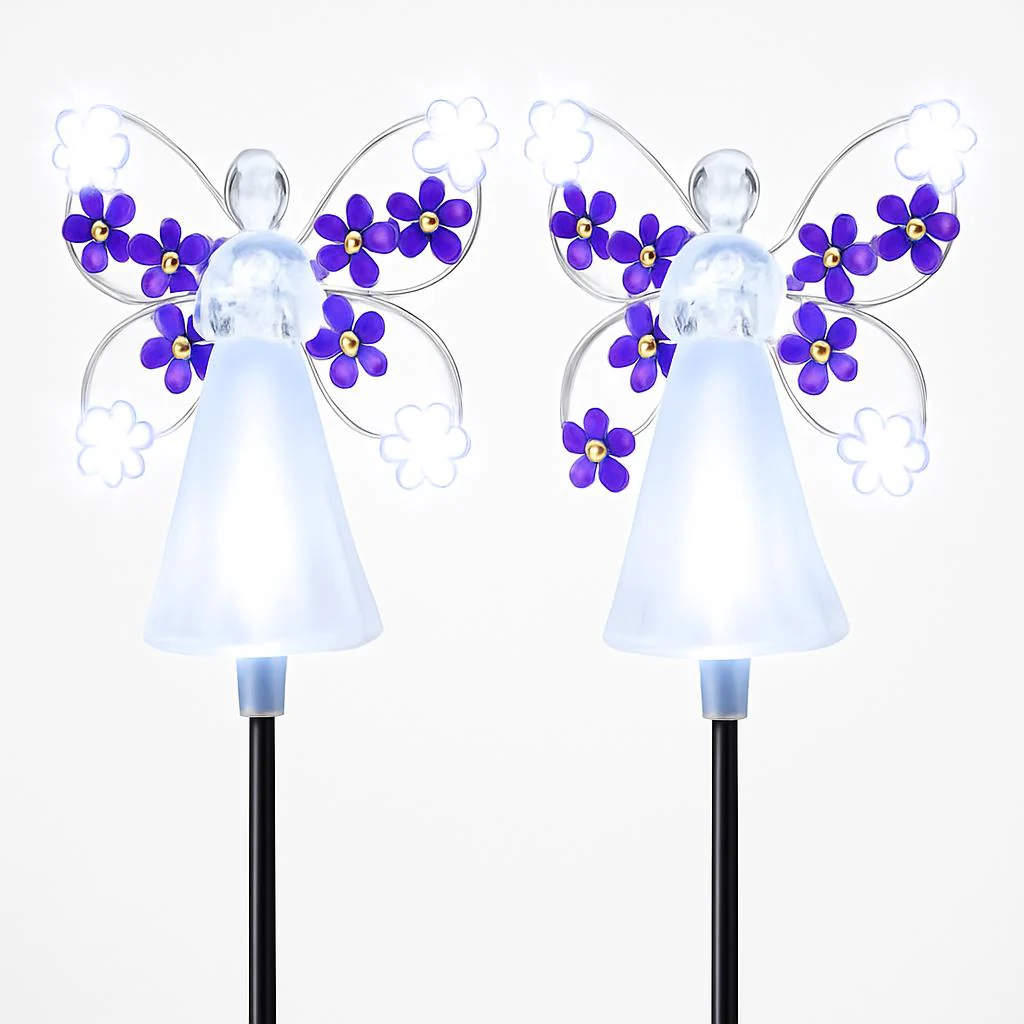 Solar Angel Garden Lights - Eco-Friendly Outdoor Décor - Image 4