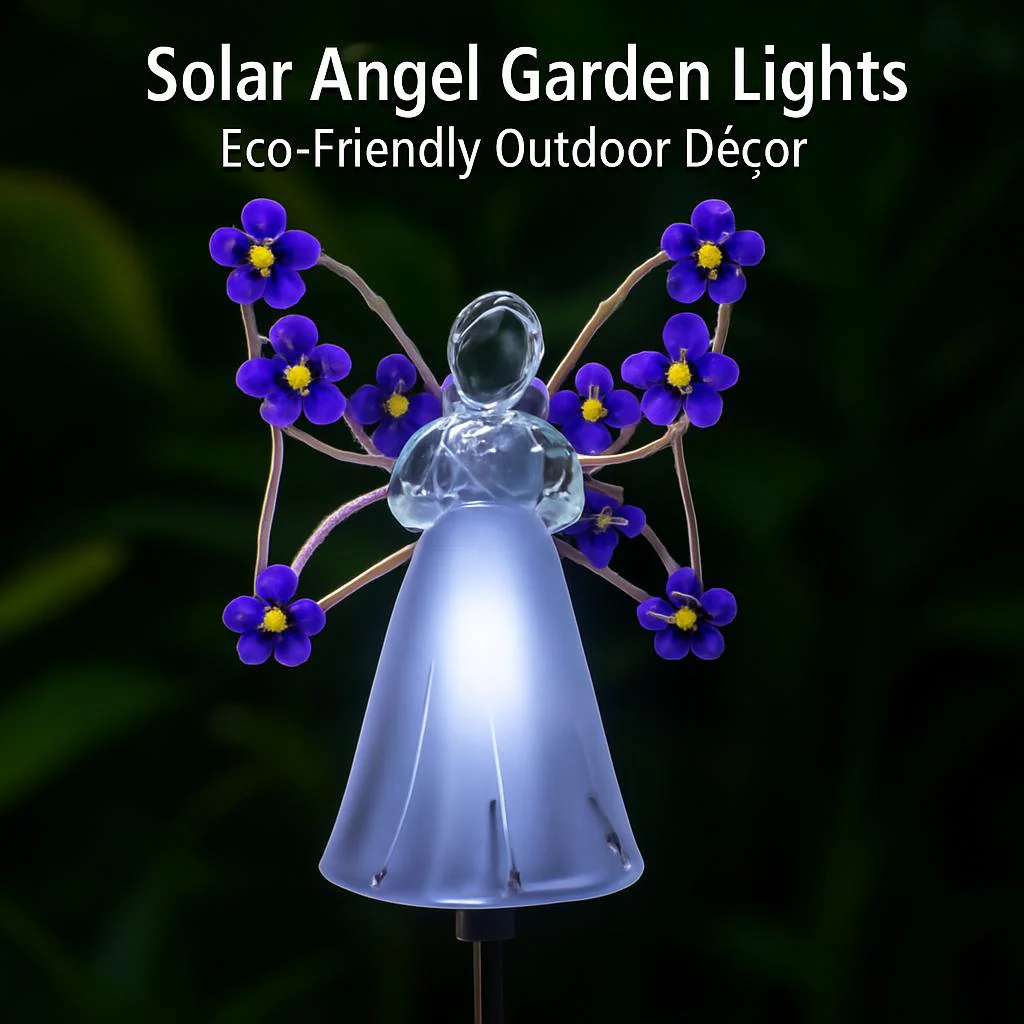 Solar Angel Garden Lights - Eco-Friendly Outdoor Décor - Image 5