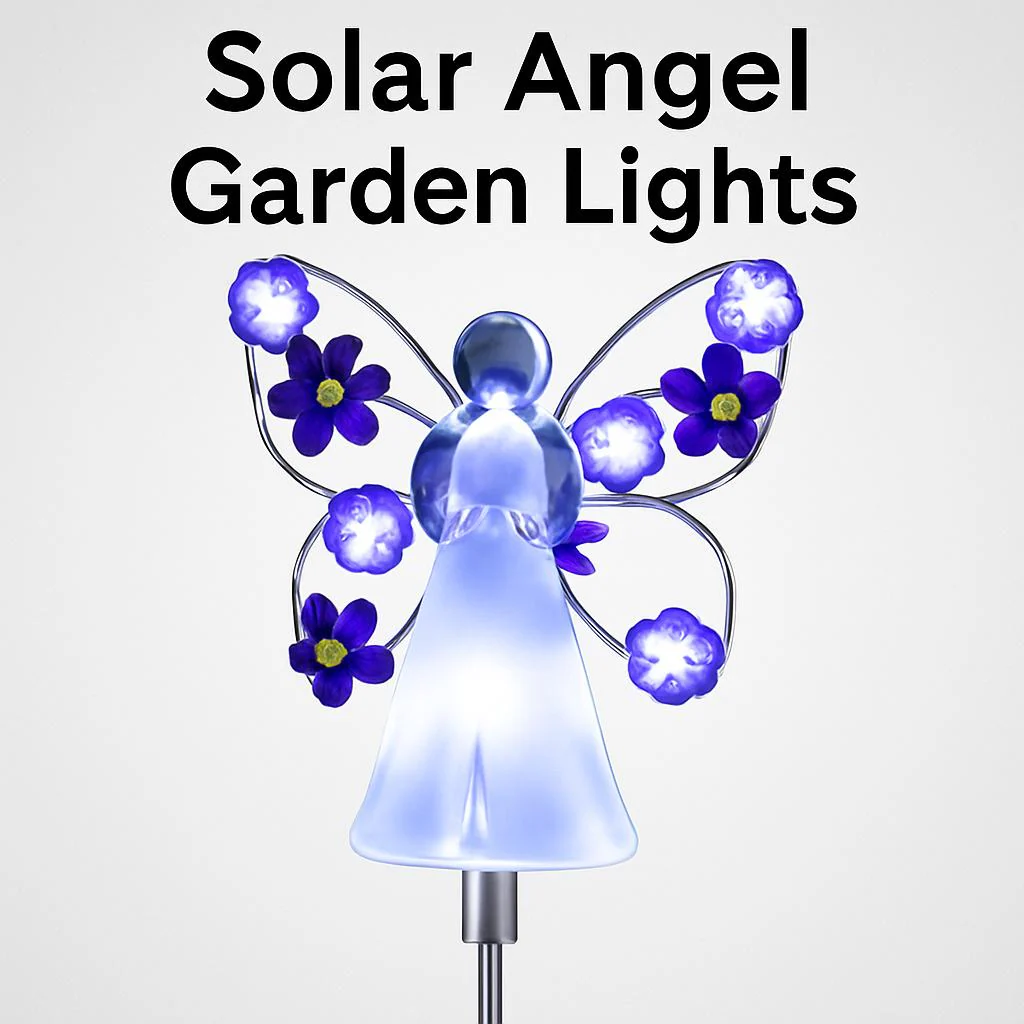 Solar Angel Garden Lights - Eco-Friendly Outdoor Décor - Image 6