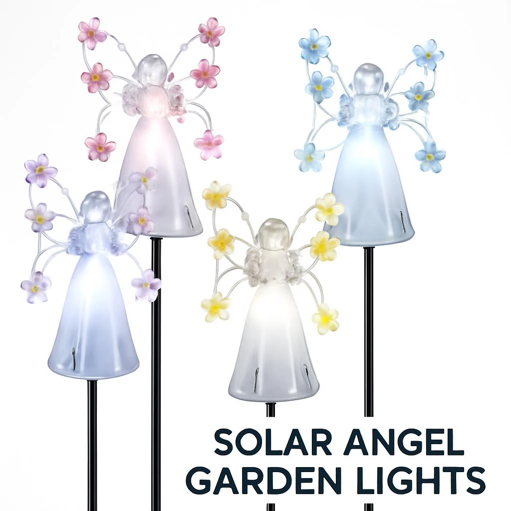 Solar Angel Garden Lights - Eco-Friendly Outdoor Décor - Image 7