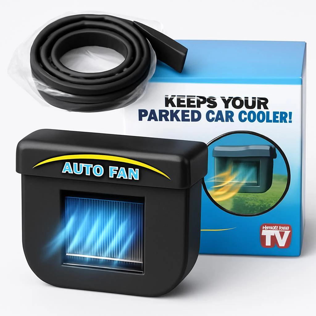 Solar-Powered Car Cooler for Eco-Friendly Comfort - Image 6