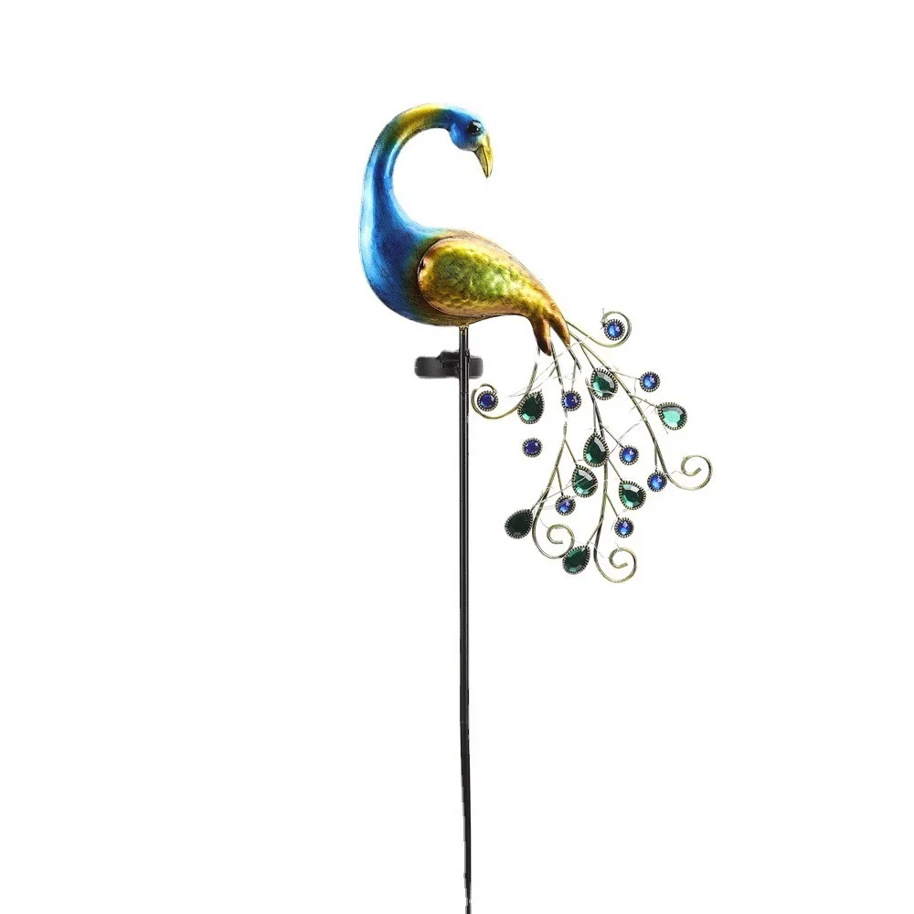 Solar-Powered Peacock Garden Light - Eco-Friendly Outdoor Décor - Image 29