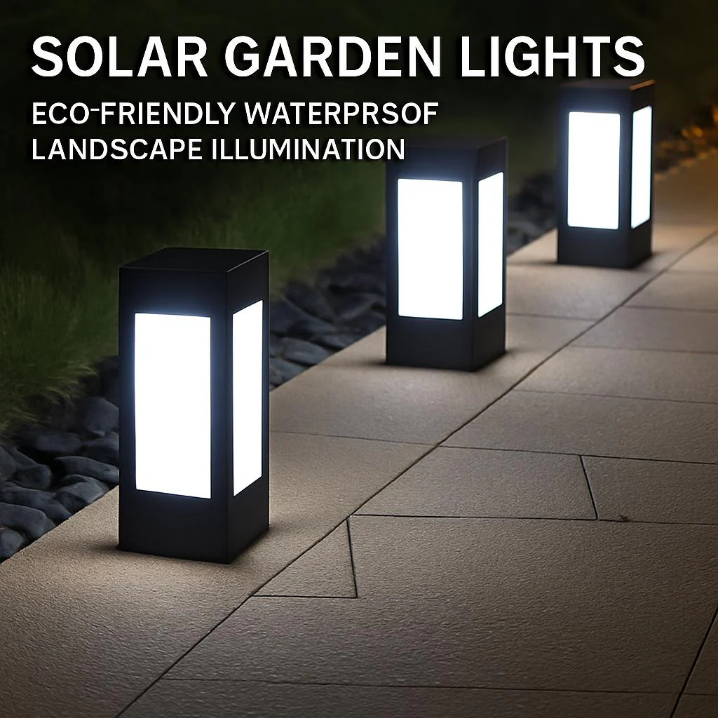Solar Garden Lights - Eco-Friendly Waterproof Landscape Illumination - Image 4