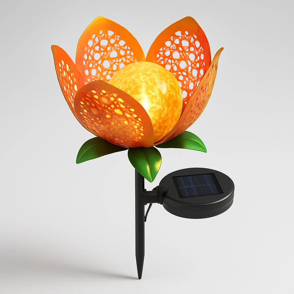 Solar Flower Garden Lights - Eco-Friendly Outdoor Décor - Image 6