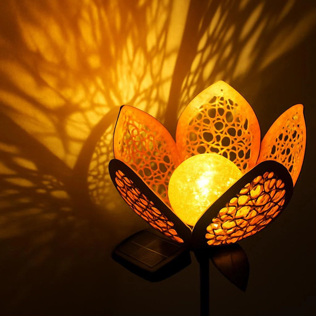 Solar Flower Garden Lights - Eco-Friendly Outdoor Décor - Image 7