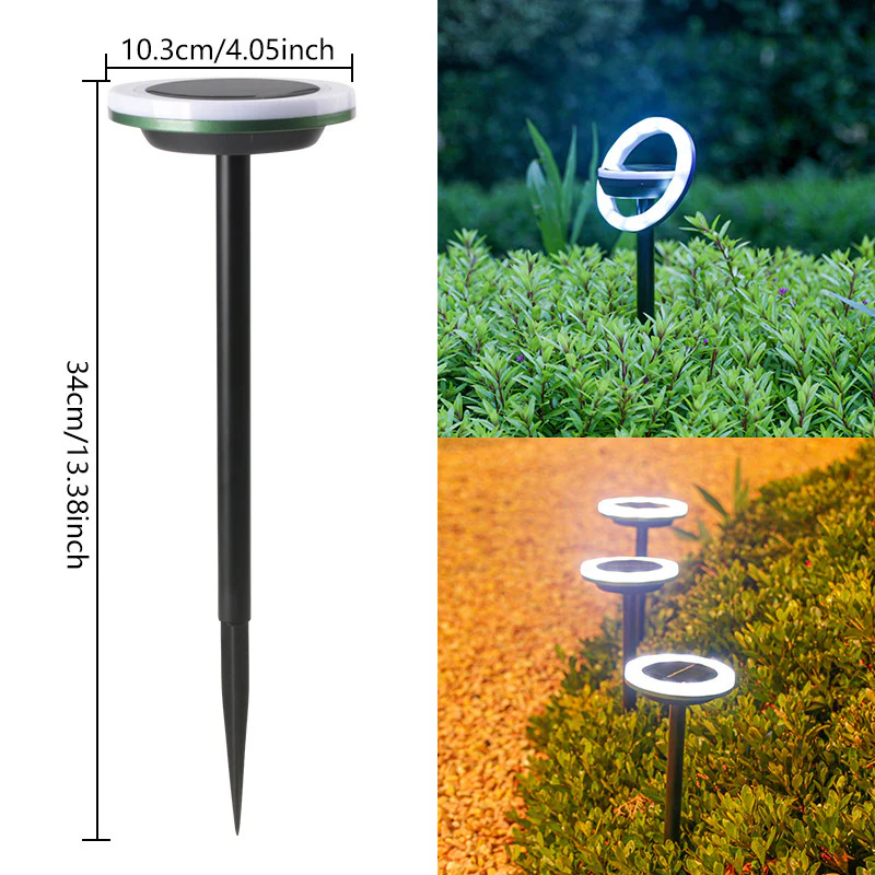 Solar-Powered Multicolored LED Garden Lights - Eco-Friendly Outdoor Lighting - Image 11