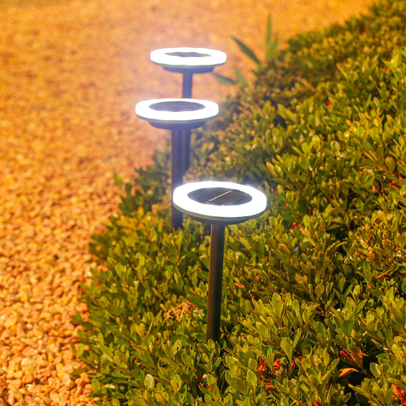Solar-Powered Multicolored LED Garden Lights - Eco-Friendly Outdoor Lighting - Image 8