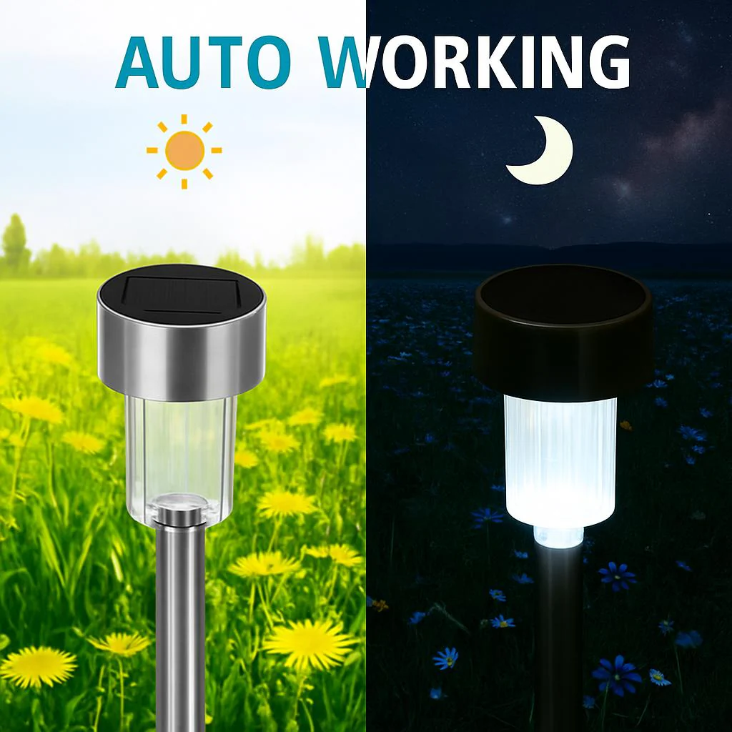 Eco-Friendly Solar Garden Stake Lights - Image 10