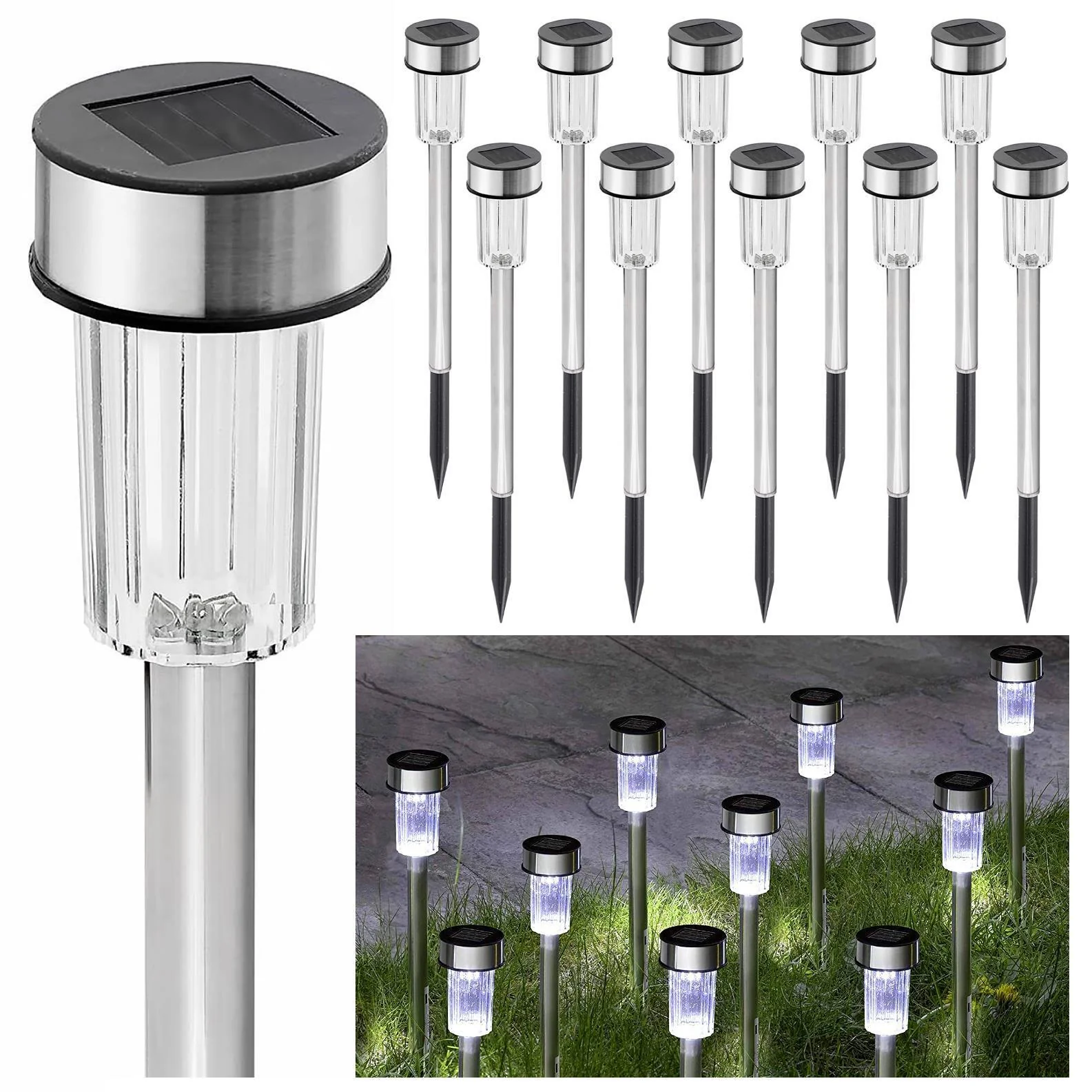 Eco-Friendly Solar Garden Stake Lights - Image 22