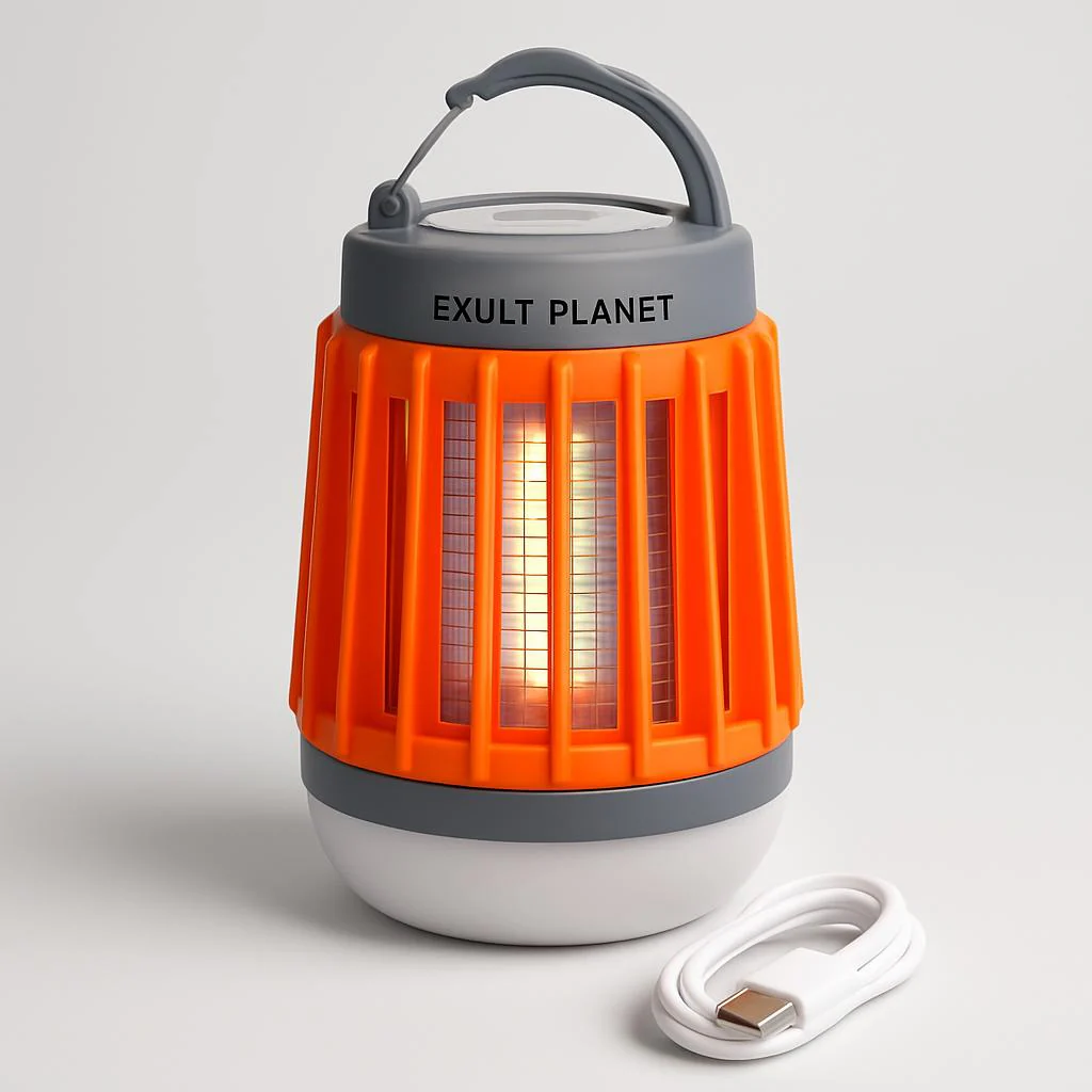 Solar & USB-Powered Mosquito Killer Lamp - Eco-Friendly Pest Control - Image 10